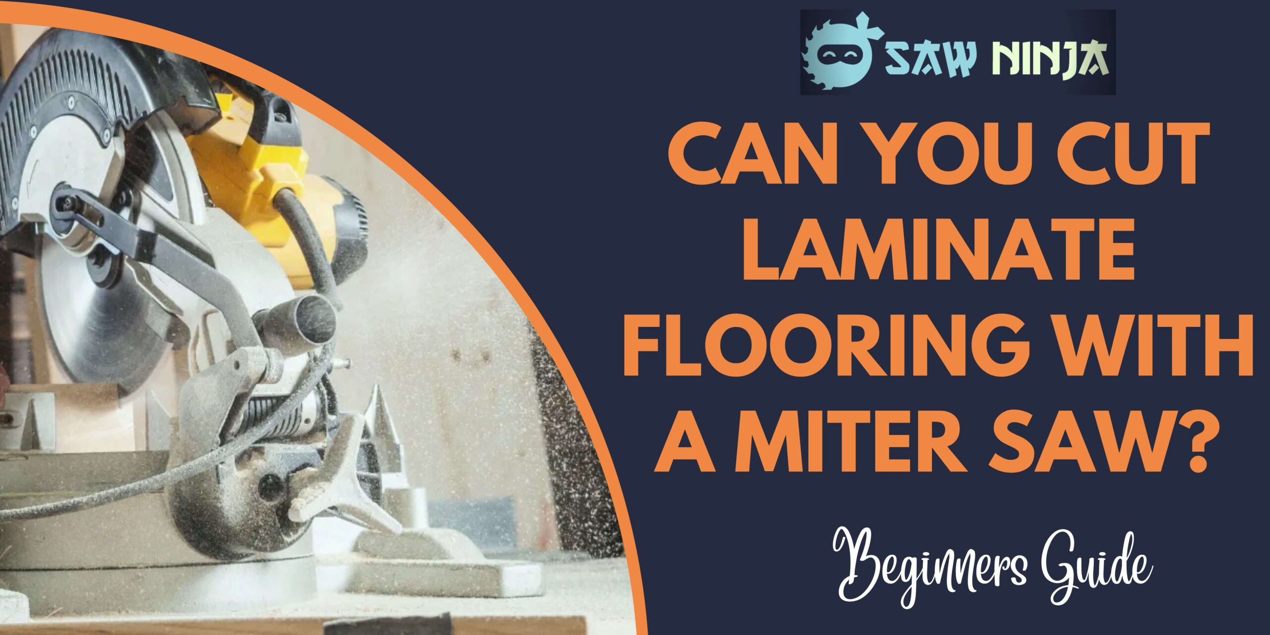 Can You Cut Laminate Flooring With a Miter Saw