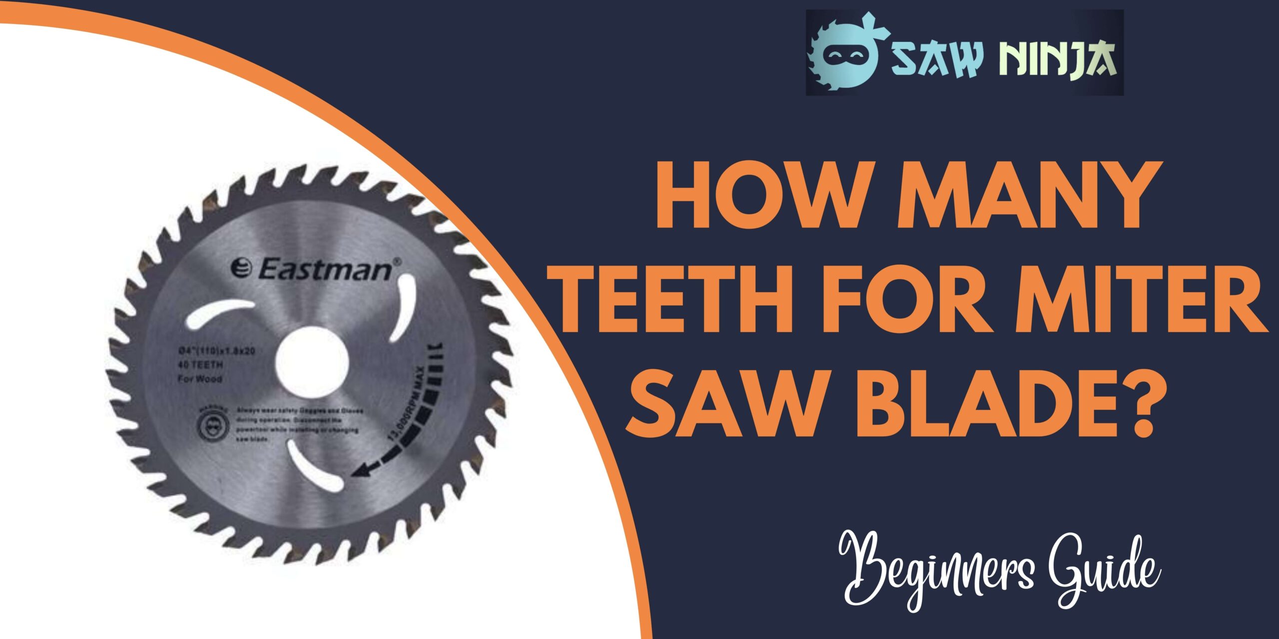 How Many Teeth for Miter Saw Blade