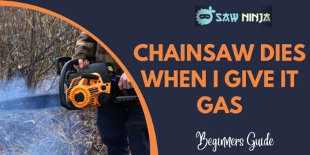 Chainsaw Dies when I Give it Gas (Guide 2022)