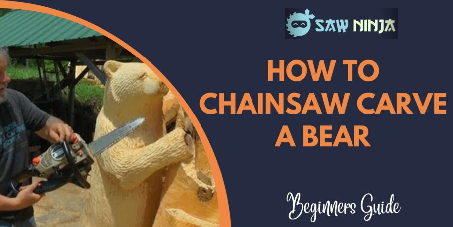 How To Chainsaw Carve A Bear (Step by Step 2022)