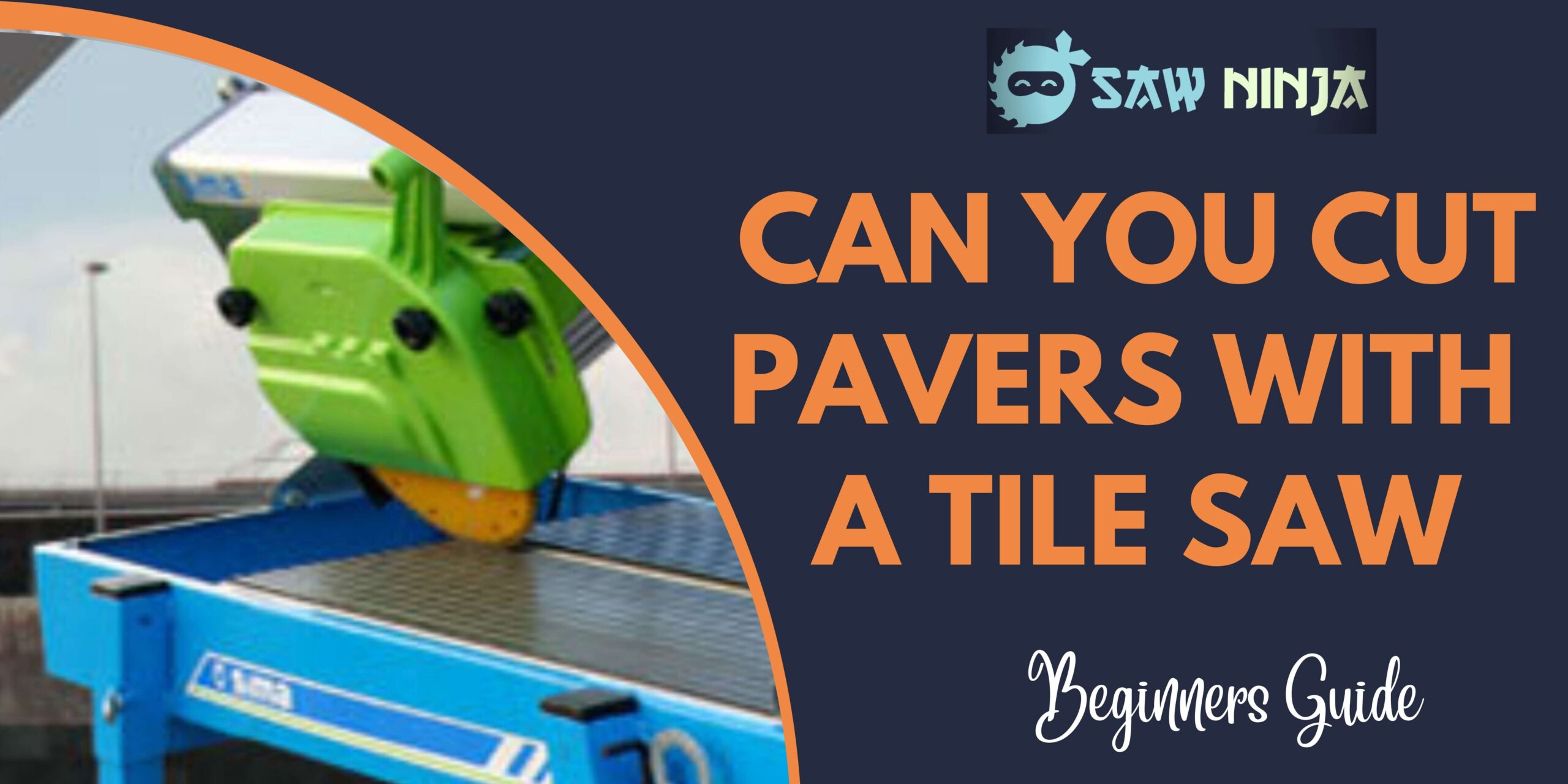 Can You Cut Pavers With a Tile Saw